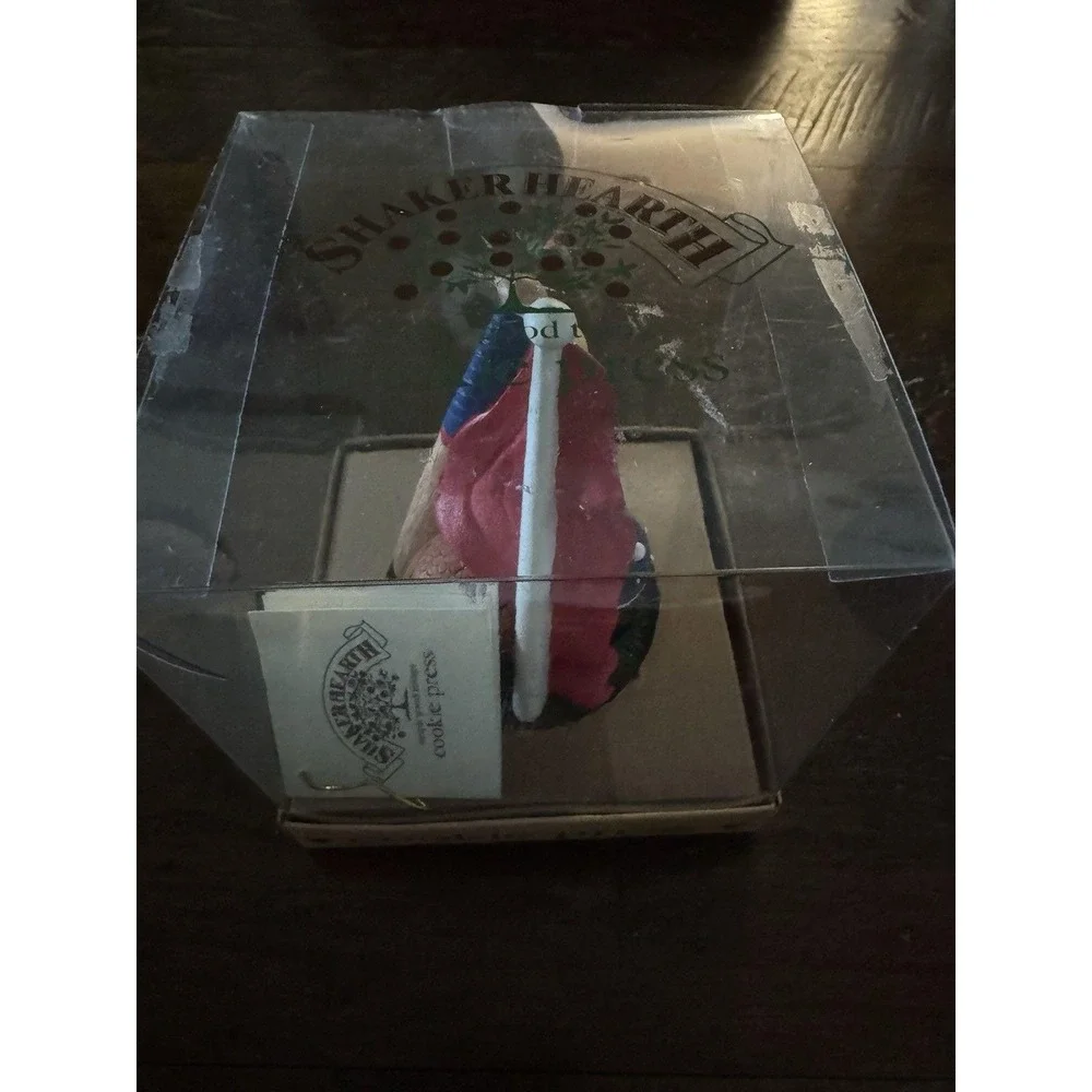 Shaker Hearth‎ Cookie Press Stoneware Sports Theme Soccer Football Baseball 1997